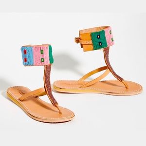 🆕🩴ANTHROPOLOGIE LAIDBACK LONDON DUNGA SANDALS🩴🌴